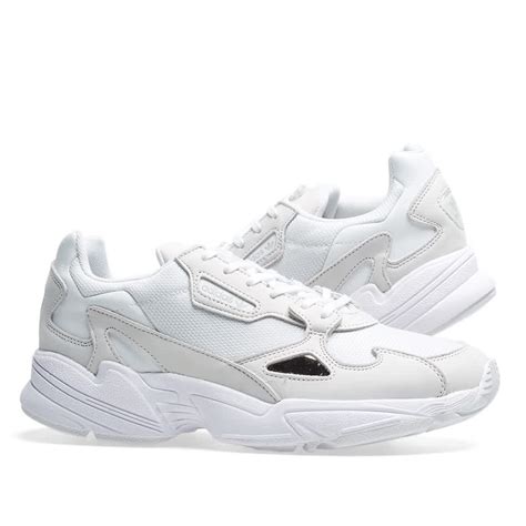 witte adidas sneakers falcon w|Meer.